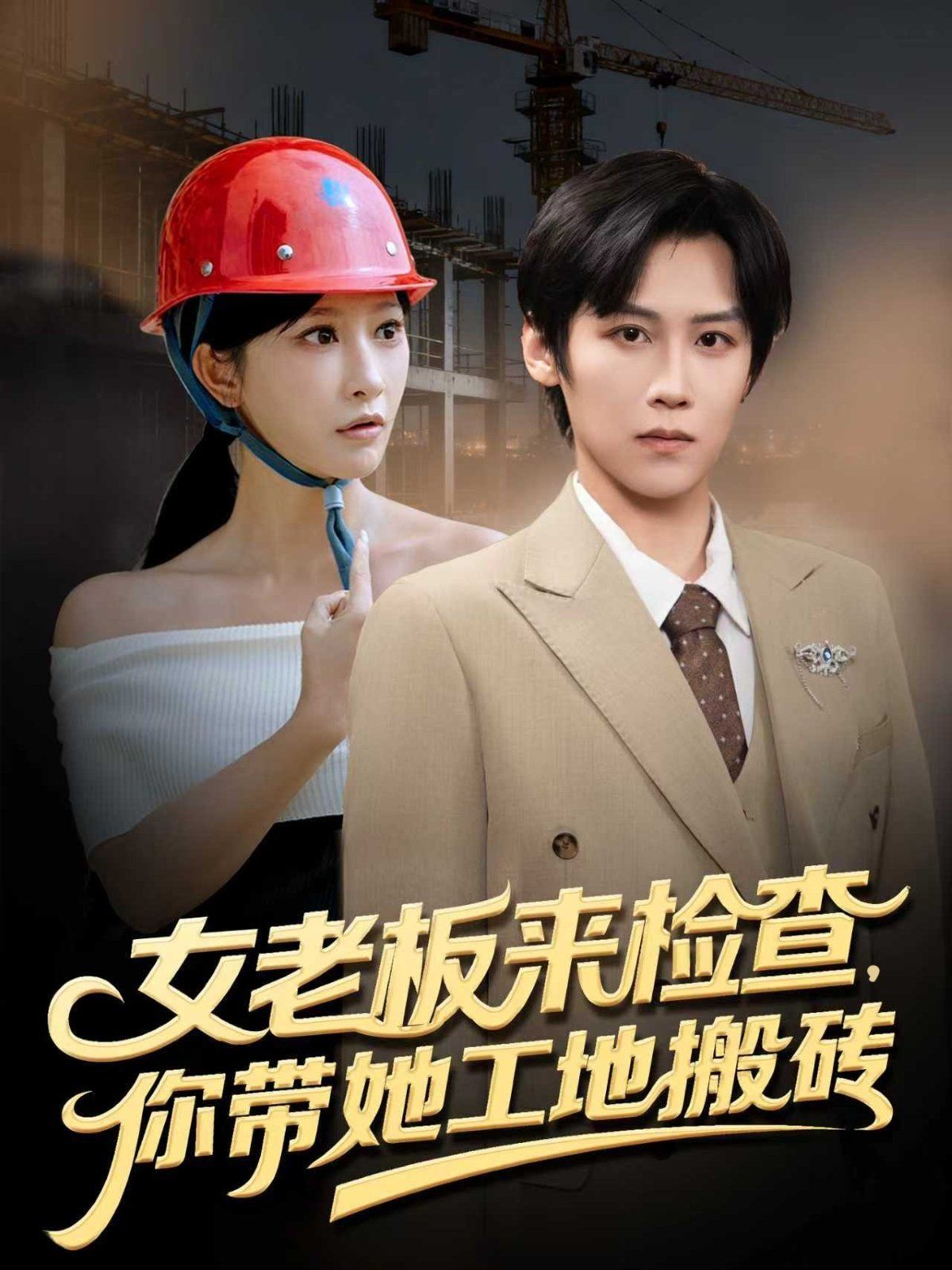 女老板來(lái)檢查你帶她工地搬磚(全集)